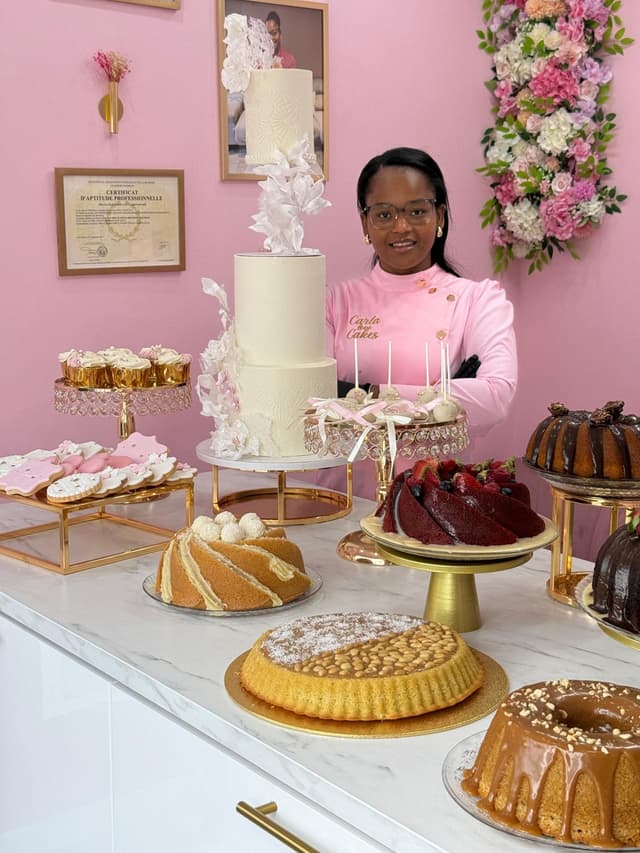 Gâteaux d'exposition