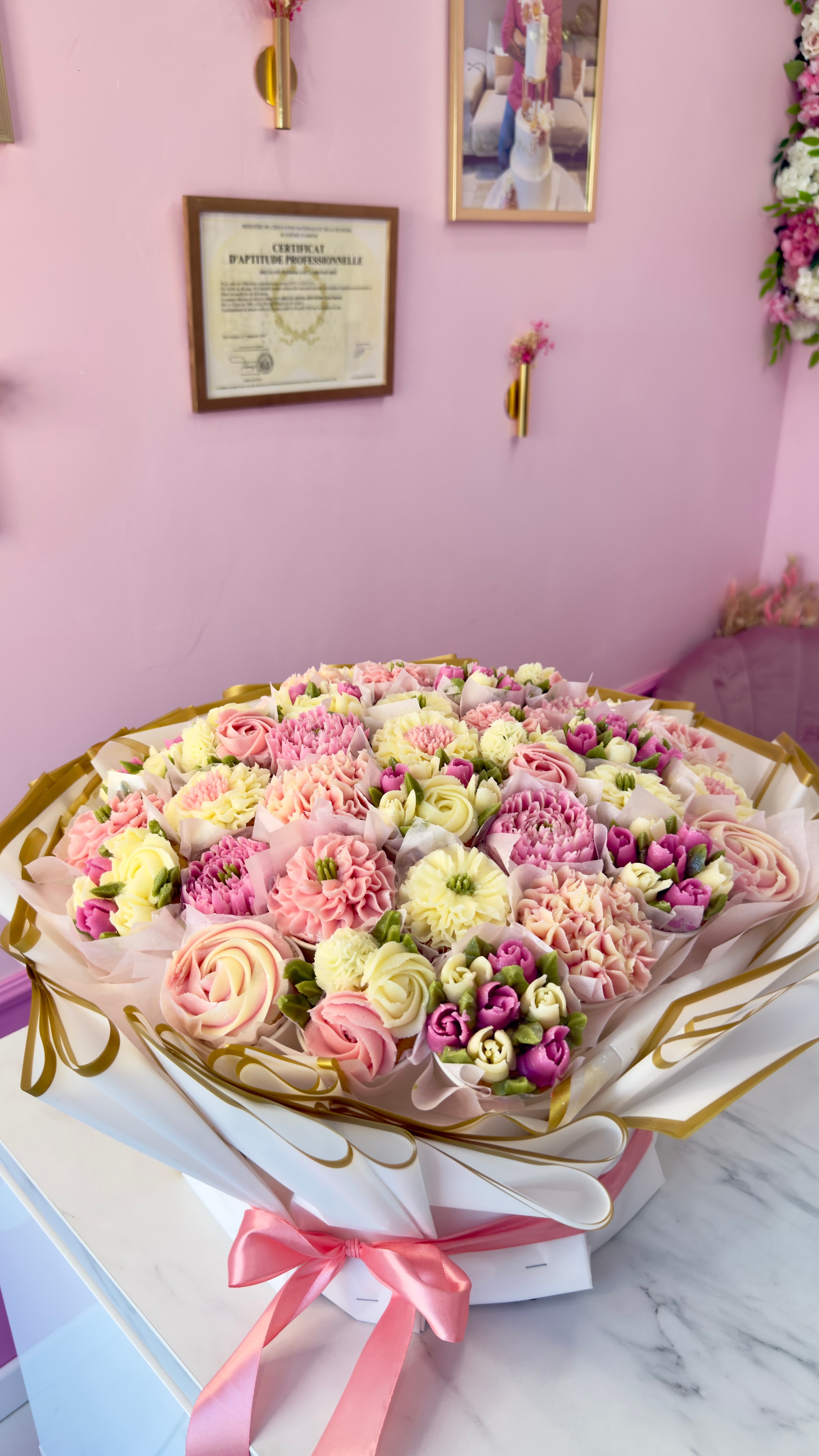 Atelier Bloom Bouquet - Cupcakes floraux